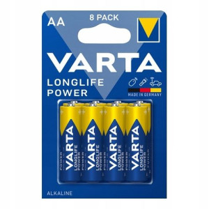 8x Bateria Varta Longlife Power Aa Lr6 Alkaliczna