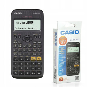 Kalkulator Biurowy Naukowy Fx-350cex Casio Qr Lcd