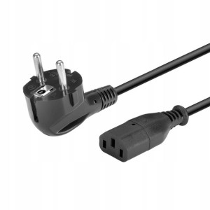 Kabel Zasilający Przewód Komputerowy 1,5m Pc Ups