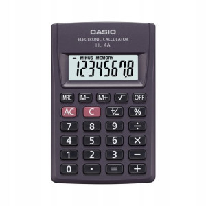 Mini Kalkulator Biurowy Kieszonkowy Casio Hl-4a