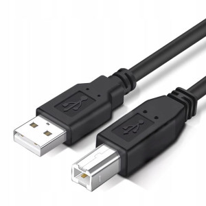 Wytrzymały Kabel Usb A-b Do Drukarki Skanera 1,8m