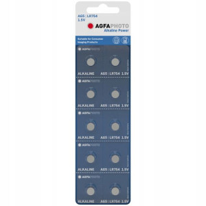 10x Bateria Guzikowa Agfaphoto Ag5 Lr754 1.5v Alk