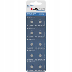 10x Bateria Guzikowa Agfaphoto Ag1 Lr621 1.5v Alk