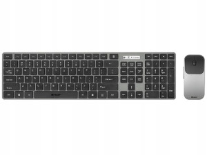 Bezprzewodowy Zestaw 2w1 Klawiatura + Mysz Rf Nano
