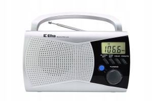 Radio Odbiornik Radiowy Eltra Kinga 2 Srebrny Fm