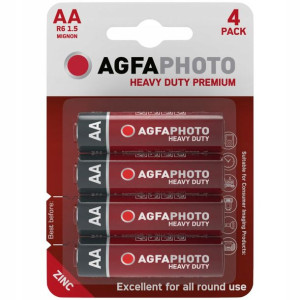 4x Bateria Agfaphoto Heavy Duty Aa Lr06 Cynkowa