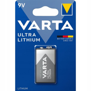 1x Bateria Varta Lithium Professional 9v Litowa