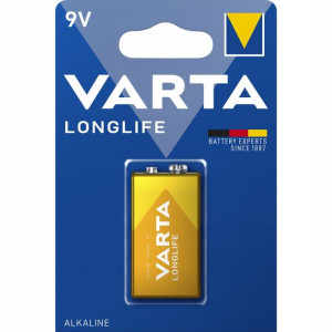 1x Bateria Varta Longlife 9v 6lr61 Alkaliczna