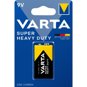 1x Bateria Varta Superlife 6f22 9v Węglowo-cynkowa