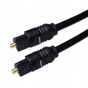 Kabel Przewód Optyczny Toslink 3m Dts Cyfrowy Hq