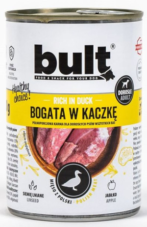 BULT Karma Mokra Dla Psa Bogata w Kaczkę 400g