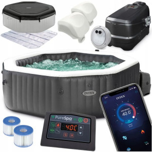 Dmuchane Jacuzzi Spa Intex 28458 4 Os. Hydromasaż