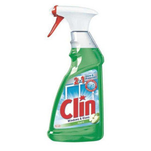 CLIN płyn do mycia szyb 500ml Apple Zielone Jabłko SPRAY