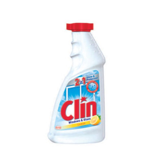 CLIN płyn do mycia szyb 500ml Cytryna zapas
