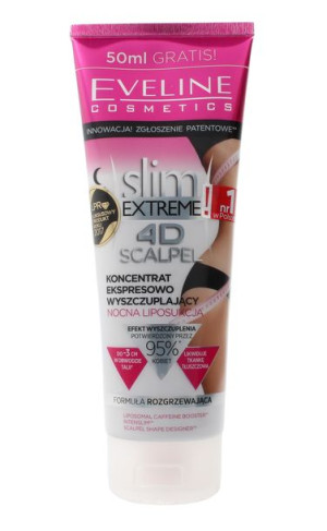 Eveline Koncentrat ekspresowo wyszczuplający Nocna Liposukcja 250ml