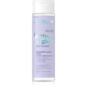 Eveline Rozświetlający Tonik z kwasem glikolowym 5% Acid Power! 200ml