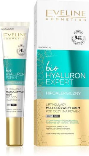 EVELINE BIO HYALURON EXPERT Krem p/oczy lifting/mu