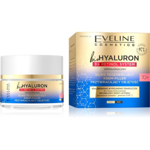 Eveline 3xRetinol System 70+ Silnie regenerujący Krem-Filler 50ml