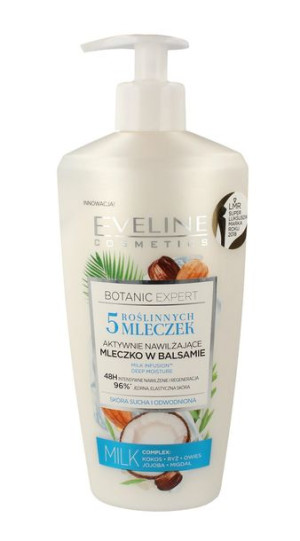 Eveline Mleczko do ciała w balsamie aktywnie nawilżające 350ml