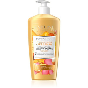 Eveline Ultraodżywczy Olejek w balsamie do ciała 5 olejków  350ml