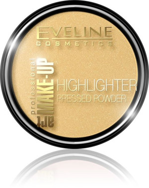 Eveline Art Professional Puder prasowany rozświetlający nr 55 Golden