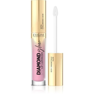 Eveline Glow Lip Luminizer Błyszczyk do ust z kwasem hialuronowym nr 02