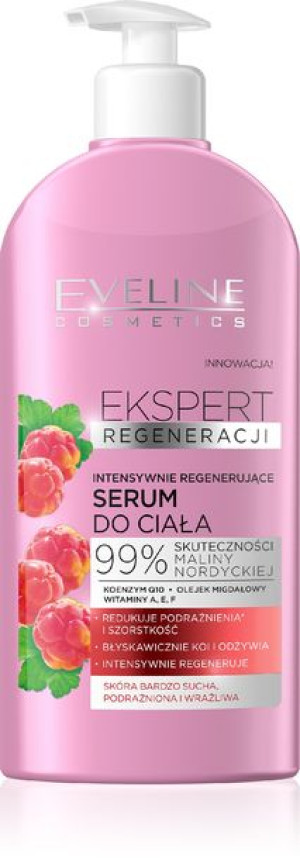 Eveline Ekspert Regeneracji Serum do ciała Malina Nordycka  350ml