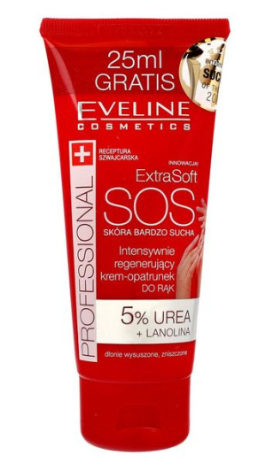 Eveline SOS Intensywnie regenerujący Krem-opatrunek do rąk 100ml