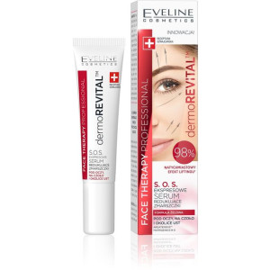 Eveline Ekspresowe Serum S.O.S. redukujące zmarszczki pod oczy 15ml