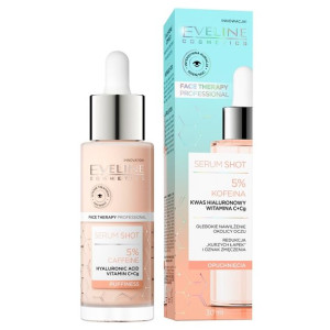 Eveline Serum Shot Kuracja do skóry okolic oczu 5% Kofeina 30ml