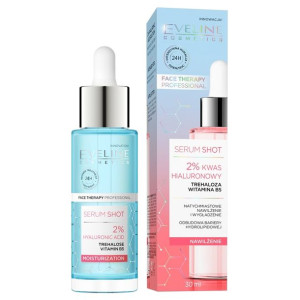 Eveline Serum Shot Kuracja nawilżająca 2% Kwas Hialuronowy 30ml