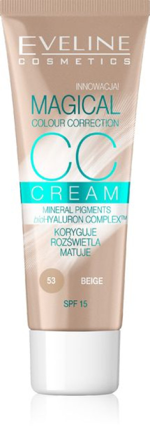 Eveline Fluid Magical CC Cream nr 53 Beż 30ml