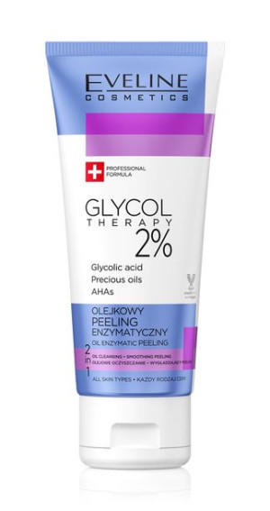 Eveline Glycol Therapy 2% Olejkowy Peeling enzymatyczny 100ml