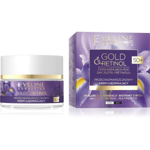Eveline Gold & Retinol 50+ Krem ujędrniający na dzień i noc 50ml