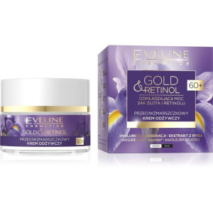 Eveline Gold & Retinol 60+ Krem odżywczy na dzień i noc 50ml