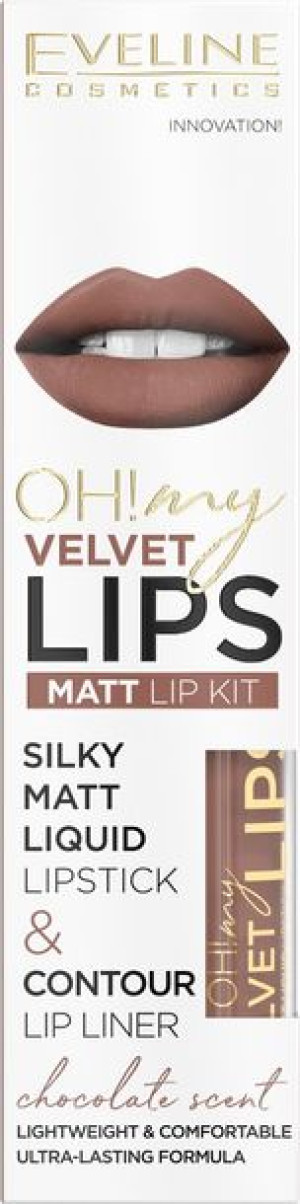 EVELINE KOL Błyszczyk Oh My Lip Maximizer Czekolad