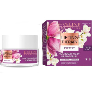 Eveline Peptydy 70+ Multiodżywczy Krem-serum na dzień i noc 50ml