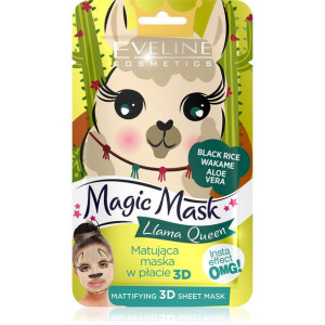 Eveline Magic Mask Matująca Maska w płacie 3D Llama Queen