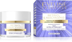 Eveline 50+ Skoncentrowany Krem ultra liftingujący SPF20 na dzień 50ml