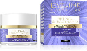 Eveline 50+ Ultra Bogaty Krem silnie rewitalizujący na noc 50ml