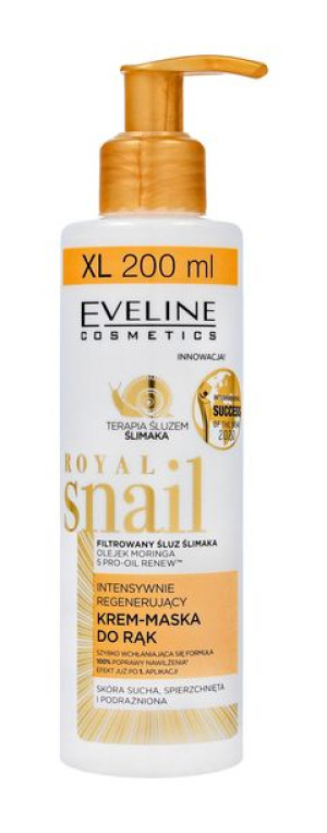 Eveline Krem-maska do rąk intensywnie regenerujący 200ml pompka