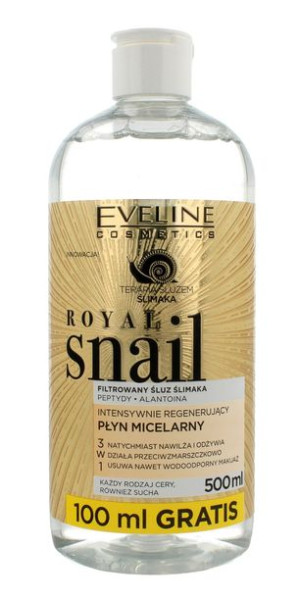 Eveline Płyn micelarny intensywnie regenerujący 3w1 500ml