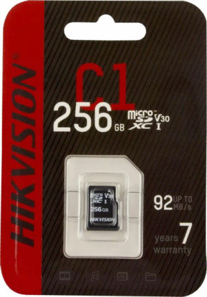 Karta pamięci microSD 256GB Do monitoringu 92MB/s