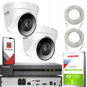 Zestaw do monitoringu Hikvision 2x Kamera 4Mpx