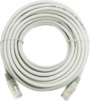 Przewód Patchcord UTP kat. 5e 10 metrów