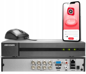 HIKVISION Rejestrator analogowy do 2MPx 8 kanałów