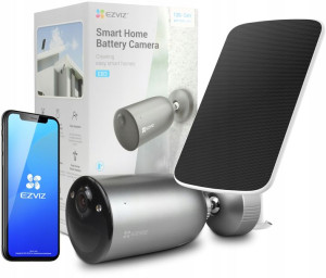 Bezprzewodowa kamera 2K WIFI na baterie + Solar