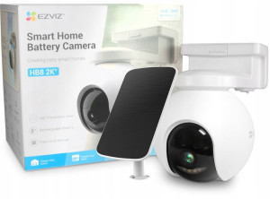Obrotowa kamera na baterie EZVIZ WIFI + Solar