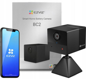 EZVIZ Kamera na baterie BC2 Czujnik PIR FullHD