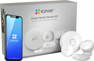 Zestaw alarmu EZVIZ B1 Zigbee WiFi PIR Kontaktron